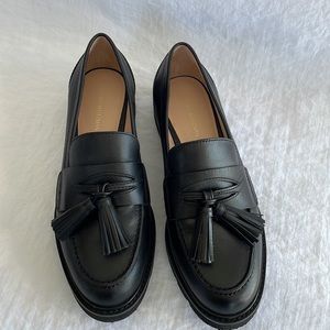 Stuart Weitzman tassel loafers. Only worn a few times. Great condition.
